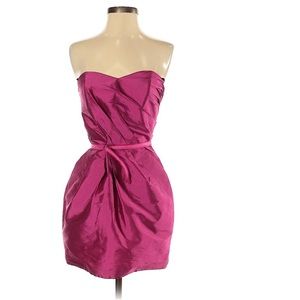 NWT Alexis Admor fushia Strapless Dress